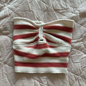 knit cropped top ✨